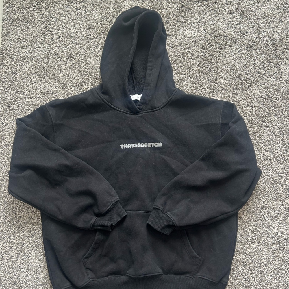that’s so fetch black hoodie